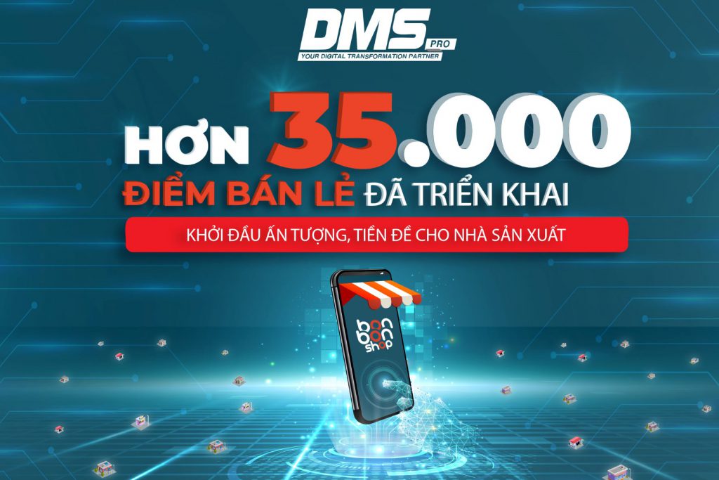 Hơn 35.000 điểm bán lẻ đã lên đời nhờ vào ứng dụng - bonbon shop